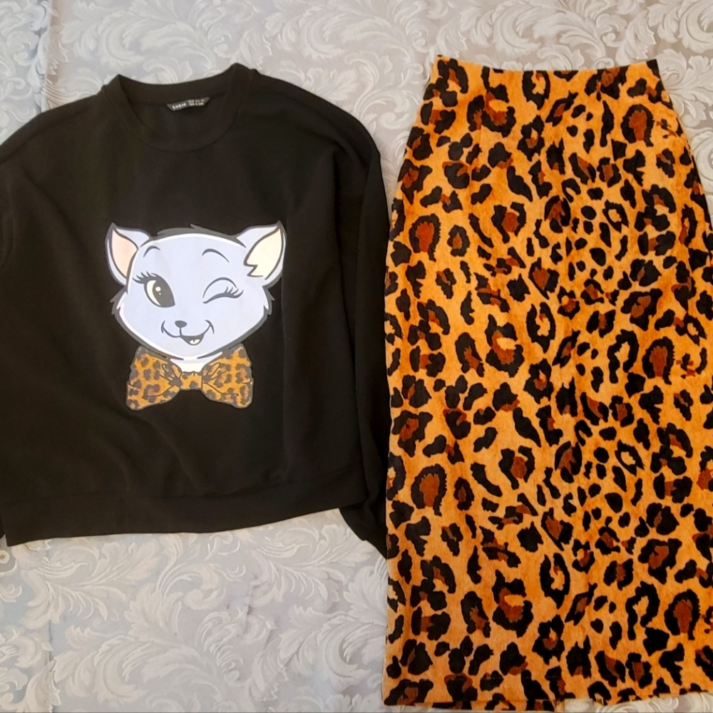 Shein Top and skirt set